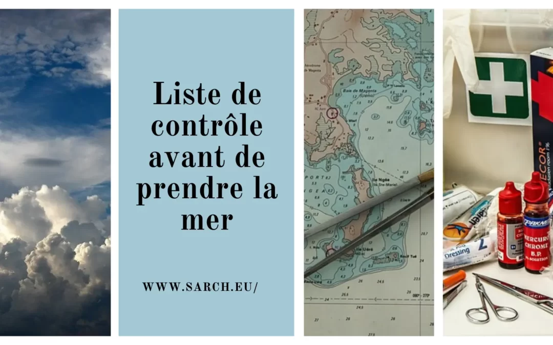 Liste de contrôle avant de prendre la mer